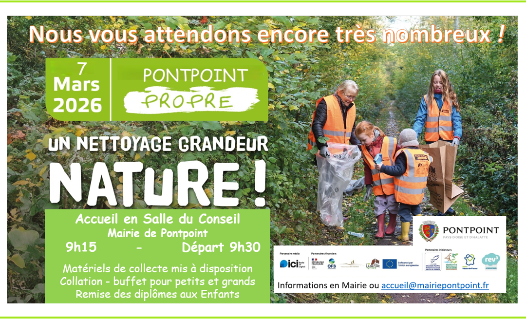 Pontpoint Propre 07.03.2026